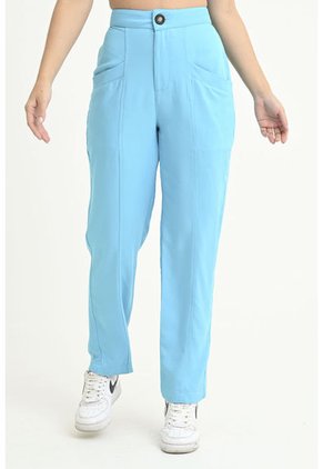 Pantalon Harem Bolsillos Azul Ragged Pf31310647