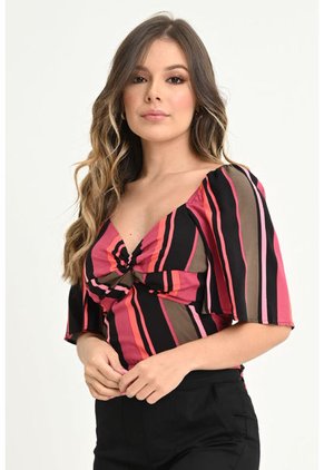 Blusa Lotus Verde Ragged Pf31113122