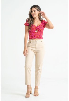 Blusa Martina Fucsia Ragged Pf31113138