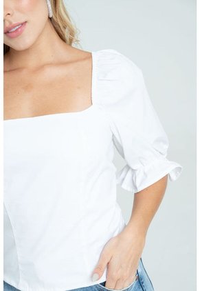 Blusa Mashmallow Blanco Ragged Pf31113189