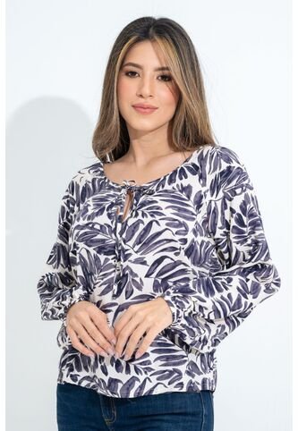 Blusa Macarena Gris Ragged Pf31113385 RAGSTYLE