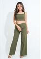 Crop Top Hizel Verde Ragged Pf31113386 de RAGSTYLE