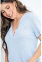 Blusa Antwerp Azul Ragged Pf31113395 de RAGSTYLE
