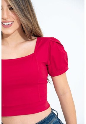 Crop Top Anhina Rojo Ragged Pf31113403