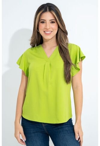 Blusa Makeno Verde Ragged Pf31113409 RAGSTYLE