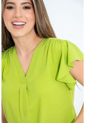 Blusa Makeno Verde Ragged Pf31113409