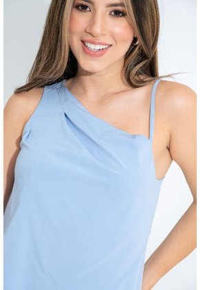 Blusa Gibson Azul Ragged Pf31113411