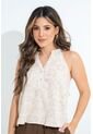 Blusa Jhoviet Beige Ragged Pf31113417 de RAGSTYLE