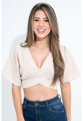 Blusa Swerve Beige Ragged Pf31113418 RAGSTYLE