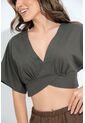 Blusa Swerve Verde Ragged Pf31113418 de RAGSTYLE