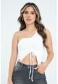 Crop Top Gissel Blanco Ragged Pf31122269 de RAGSTYLE