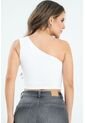 Crop Top Gissel Blanco Ragged Pf31122269 de RAGSTYLE