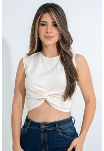 Camiseta Anudado Blanco Ragged Pf31122278 RAGSTYLE