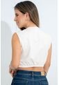 Camiseta Anudado Blanco Ragged Pf31122278 de RAGSTYLE