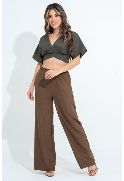Pantalon Ghindy Café Ragged Pf31310722