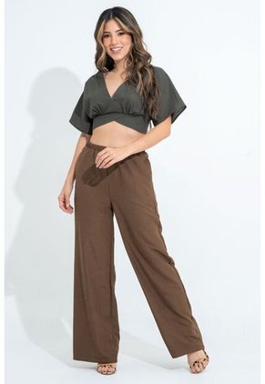 Pantalon Ghindy Café Ragged Pf31310722