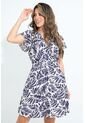 Vestido Mucura Gris Ragged Pf31511441 de RAGSTYLE