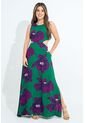 Vestido Malva Verde Ragged Pf31511443 de RAGSTYLE