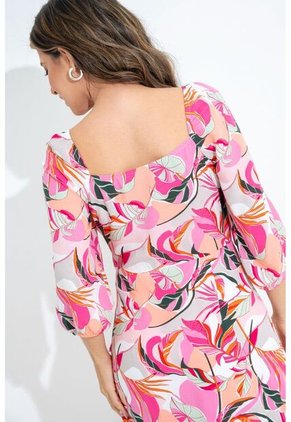 Vestido Sunrise Rosa Ragged Pf31511447