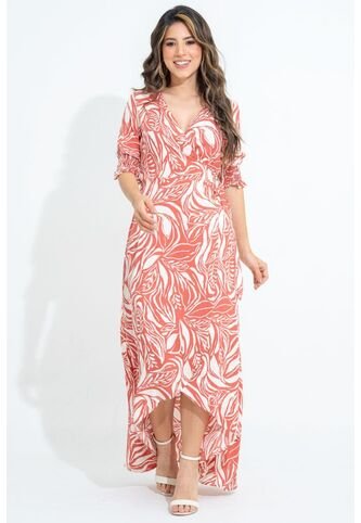 Vestido Solveig Rojo Ragged Pf31511448 RAGSTYLE