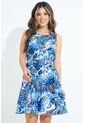Vestido Malaga Azul Ragged Pf31511450 de RAGSTYLE