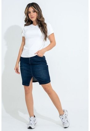 Falda Madonna Azul Ragged Pf35320078