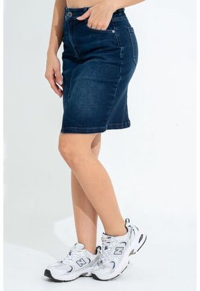 Falda Madonna Azul Ragged Pf35320078