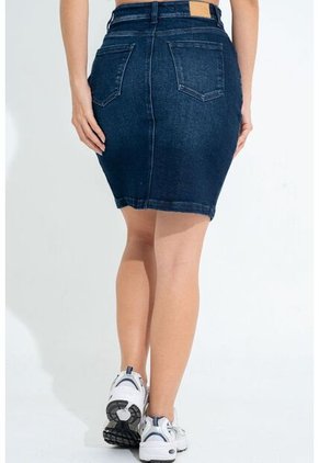 Falda Madonna Azul Ragged Pf35320078