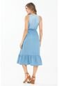 Vestido Velino Azul Ragged Pf35510210 de RAGSTYLE