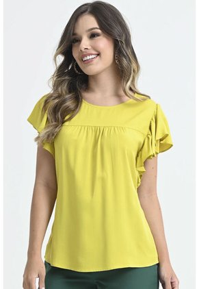 Blusa Holiday Verde Ragged Pf31113068