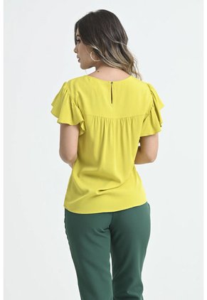 Blusa Holiday Verde Ragged Pf31113068