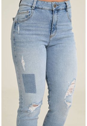 Jeans Skinny Kuban Azul Ragged Pf35350239