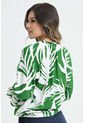 Blusa Cruzada Postany Verde Ragged Pf31113083 de RAGSTYLE
