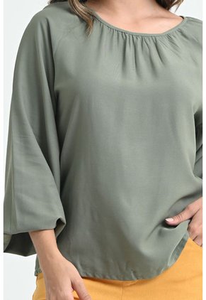 Blusa Swendy Verde Ragged Pf31113078