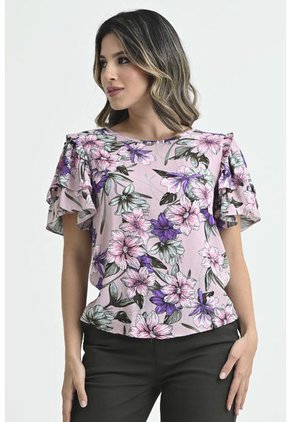 Blusa Madrid Rosa Ragged Pf31113071