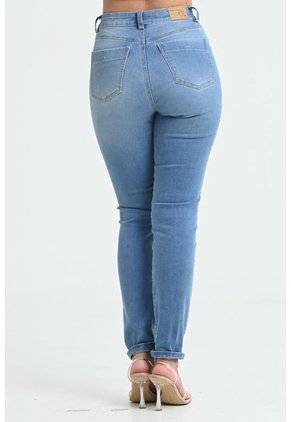 Jeans Skinny Guali Azul Ragged Pf35350245