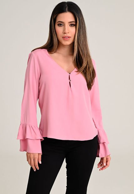 Blusa Mara Rosa Ragged Pf31112988