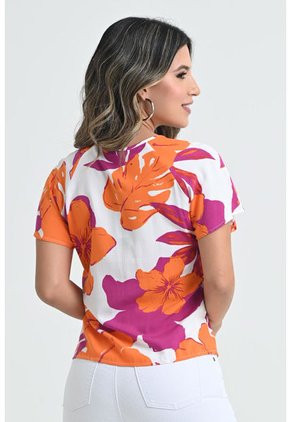 Blusa Assana Naranja Ragged Pf31113070
