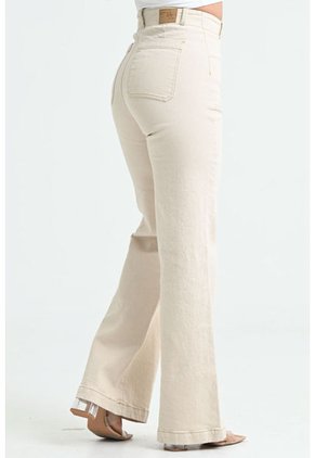 Jeans Natural Denim Beige Ragged Pf35350241