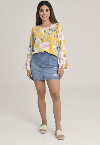 Blusa Manila Amarillo Ragged Pf31112991 RAGSTYLE