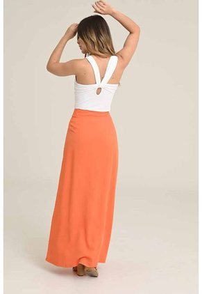 Falda Macarena Naranja Ragged Pf31320330