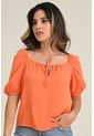 Blusa Valentina Naranja Ragged Pf31113043 de RAGSTYLE