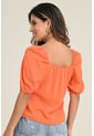 Blusa Valentina Naranja Ragged Pf31113043 de RAGSTYLE
