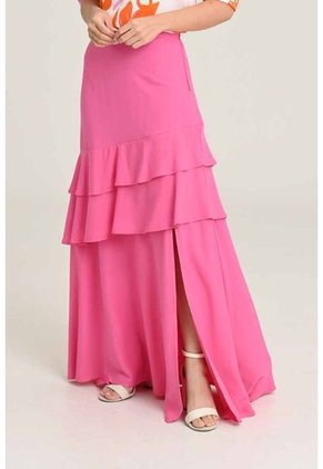 Falda Marruecos Rosa Ragged Pf31320329