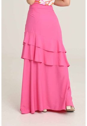 Falda Marruecos Rosa Ragged Pf31320329