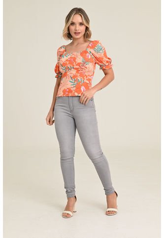 Blusa Macadamia Naranja Ragged Pf31113031 RAGSTYLE
