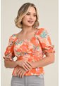 Blusa Macadamia Naranja Ragged Pf31113031 de RAGSTYLE