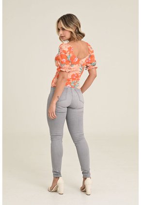 Blusa Macadamia Naranja Ragged Pf31113031