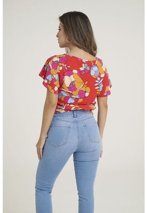 Blusa Malaga Rojo Ragged Pf31112962