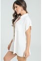 Blusa Macanas Blanco Ragged Pf31113191 de RAGSTYLE